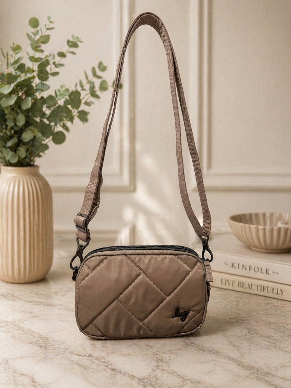 Lug Convertible Crossbody Bag - Coupe SE- Sand